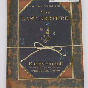 The Last Lecture by Randy Pausch - Hardcover Inspirational Book